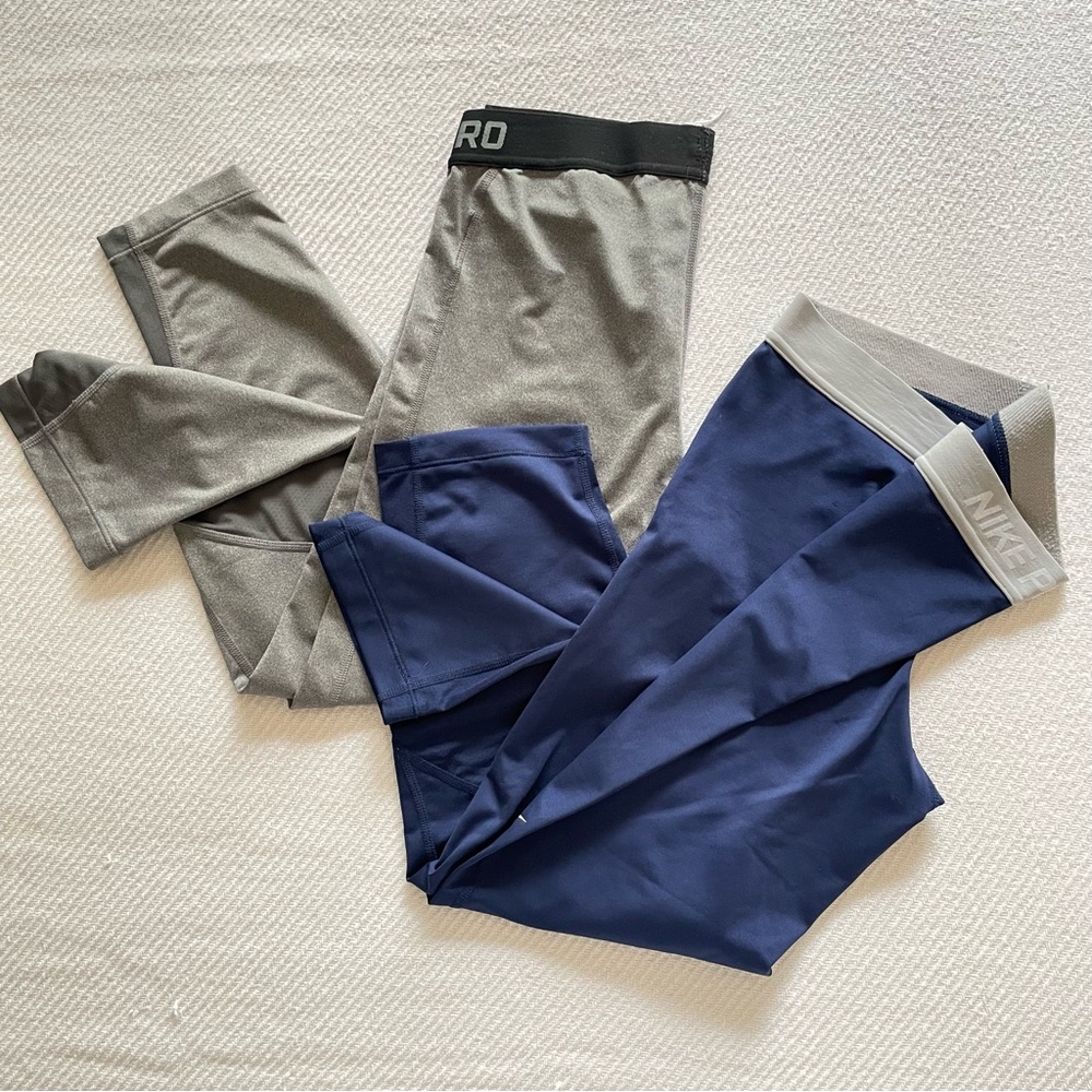 NIKE PRO Capri Leggins Pack 2 Size M